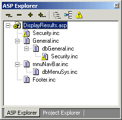 ASP Explorer Screenshot